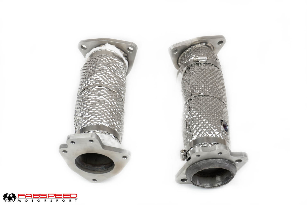 Fabspeed Chevrolet Corvette C8 Cat Bypass Pipes - Image 2