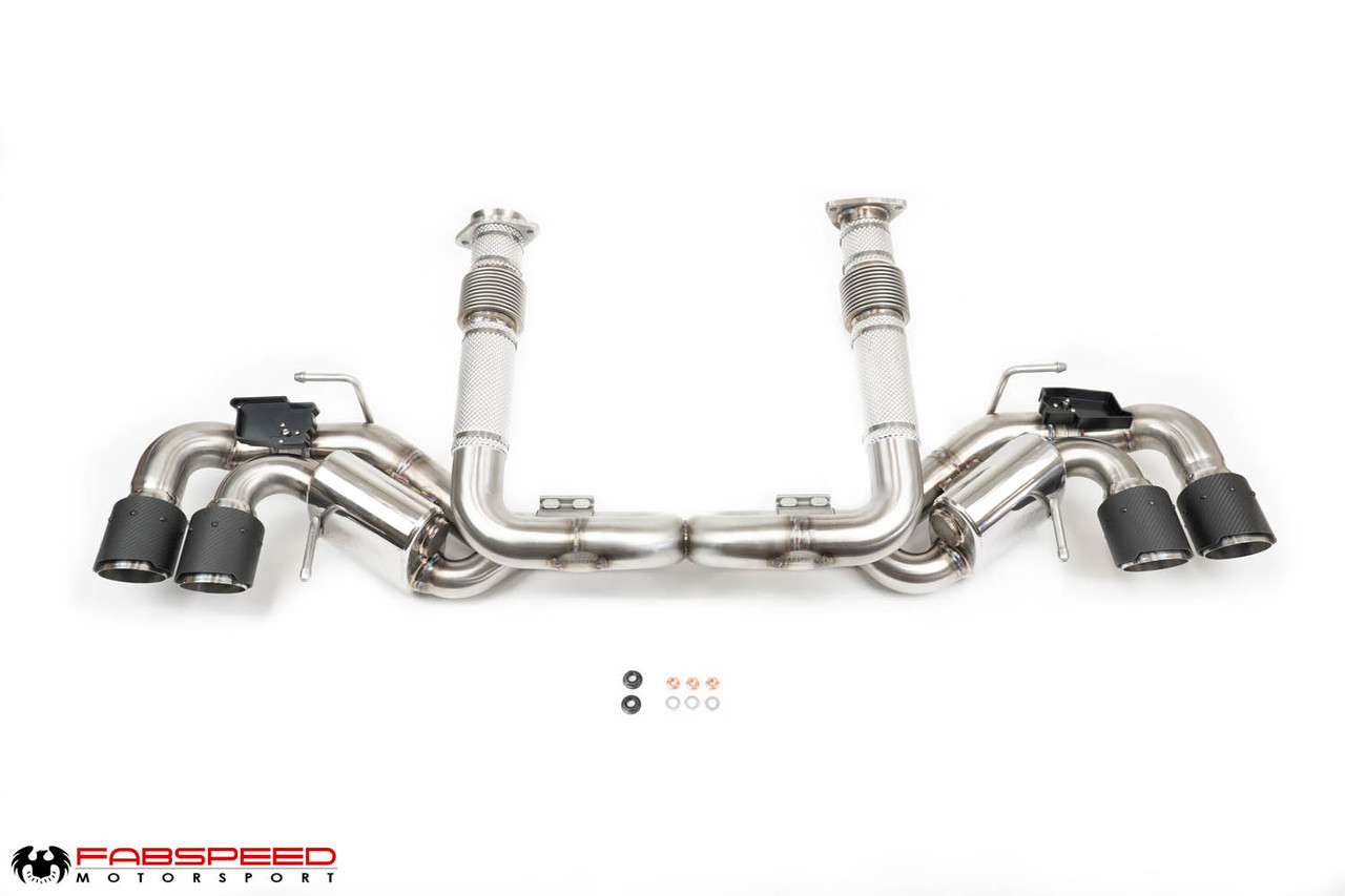 Fabspeed Chevrolet Corvette C8 Valvetronic Maxflo Exhaust System