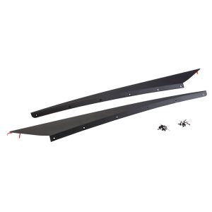 C8 CORVETTE OEM ROCKER PANEL EXTENSIONS - BLACK