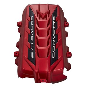 C8 CORVETTE LT2 RED ENGINE COVER